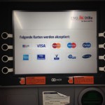Geldautomat ING-DiBa Screen