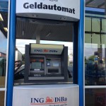 ING-DiBa Geldautomat Tankstelle