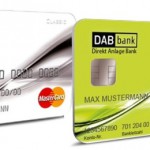MasterCard Kreditkarte und Girocard DAB Bank