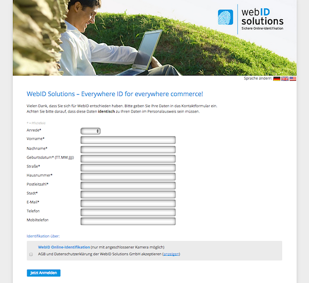 Online-Identifikationsprüfung WebID